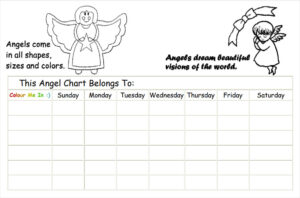 Angle Reward Chart Template