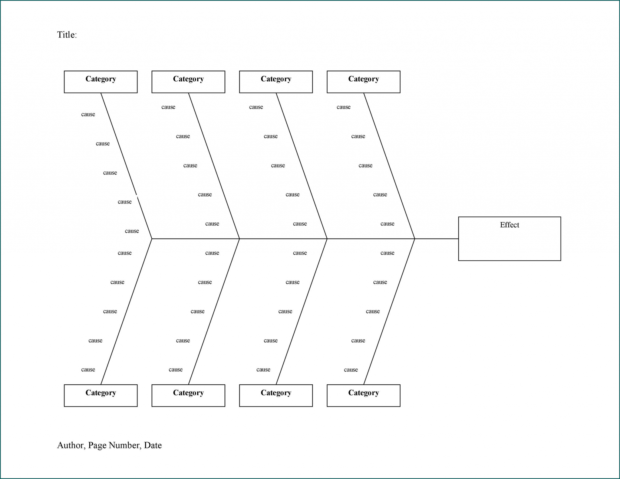 Blank Fishbone Diagram 10 Fishbone Diagram Templates In Word Excel Blank Fishbone Diagram 10 Fishbone Diagram Templates In Word Excel