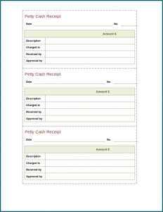 》Free Printable Cash Receipt Template