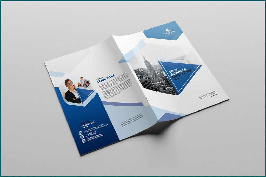 》Free Printable Bi Fold Brochure Template