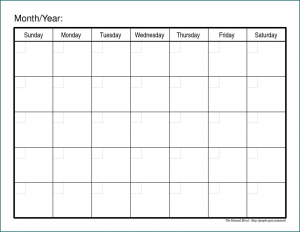 Example of Monthly Employee Schedule Template Excel