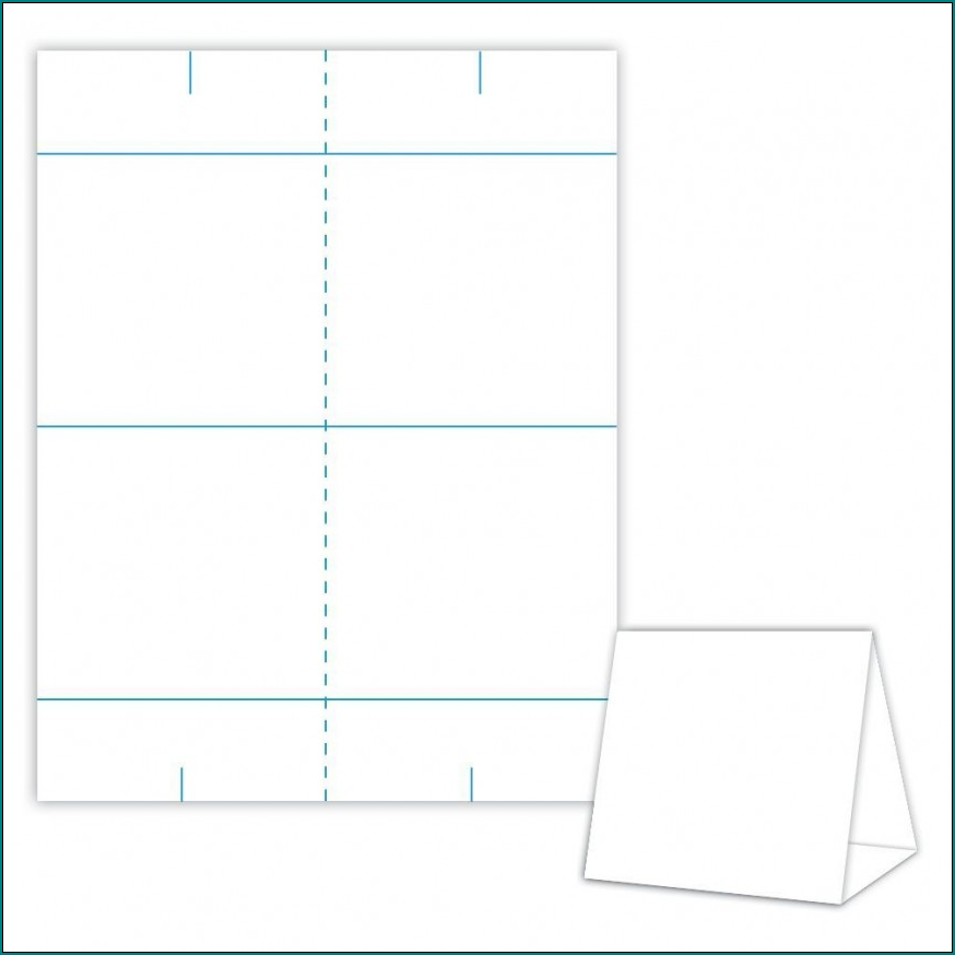 》Free Printable Name Tent Template