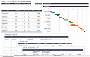Excel Timeline Chart Template Example