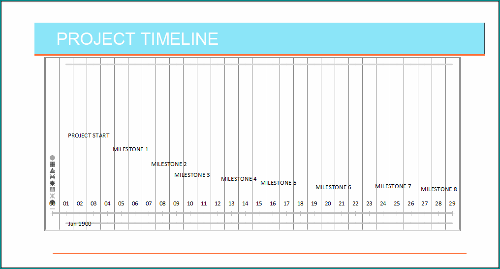 Excel Timeline Template