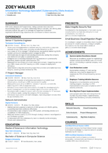 IT Resume Template