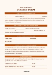 Medical Consent Form Template