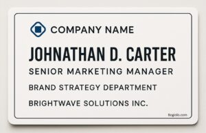 Free Editable Name Tag Template Word