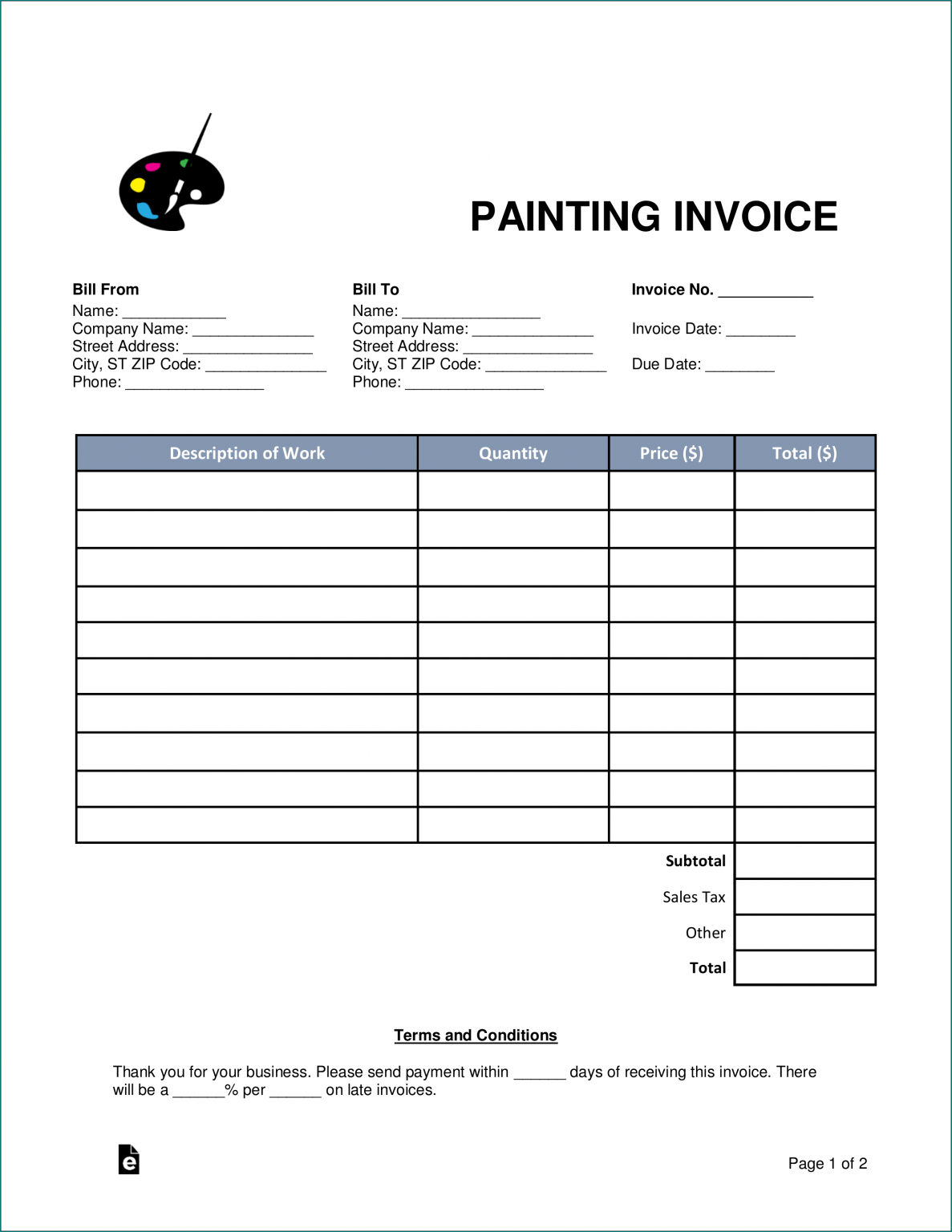free-printable-painter-receipt-template-bogiolo