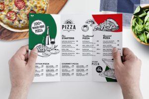 Pizza Menu Template