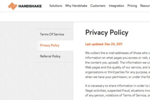 Privacy Policy Template
