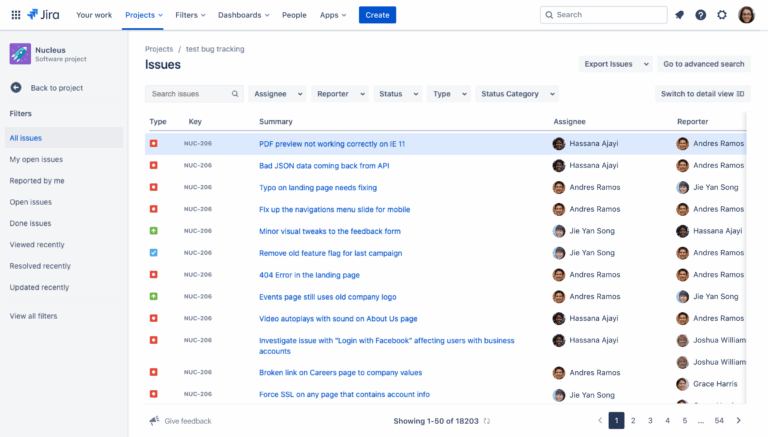 》Project Issue Tracker Template (Excel)