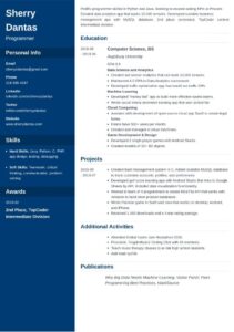 Recent College Graduate Resume Template