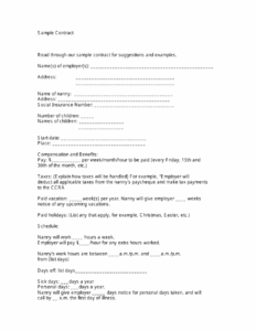 Remodeling Contract Template