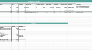 Rent Roll Template