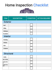 Rental Property Maintenance Checklist Template Sample