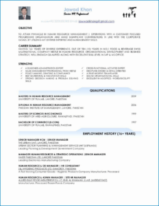 Sample of Resume Template with No Work Experience