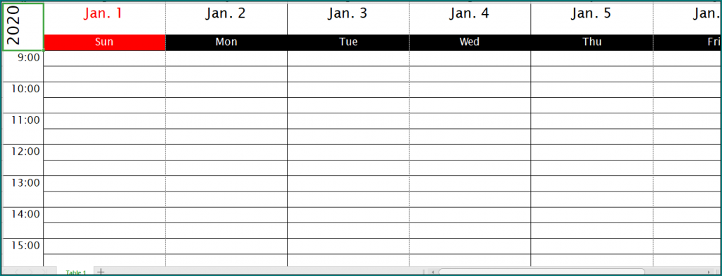 》Free Printable Schedule Appointment Template