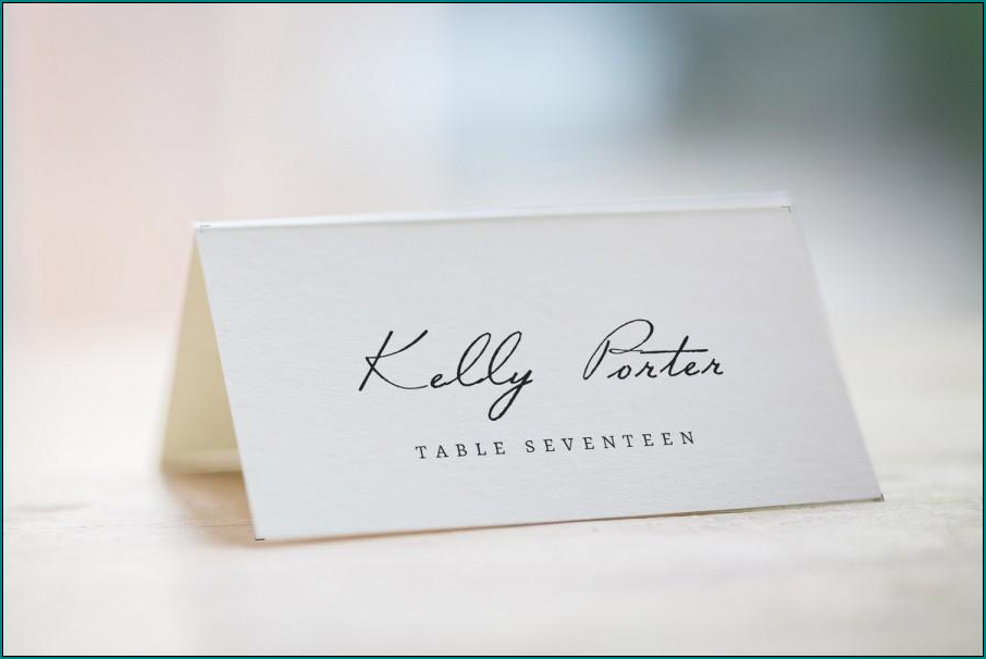 Free Printable Table Card Template Free Printable Table Card Template