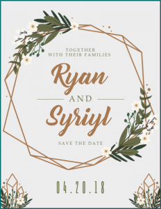 Wedding Invitation Wording Template Sample