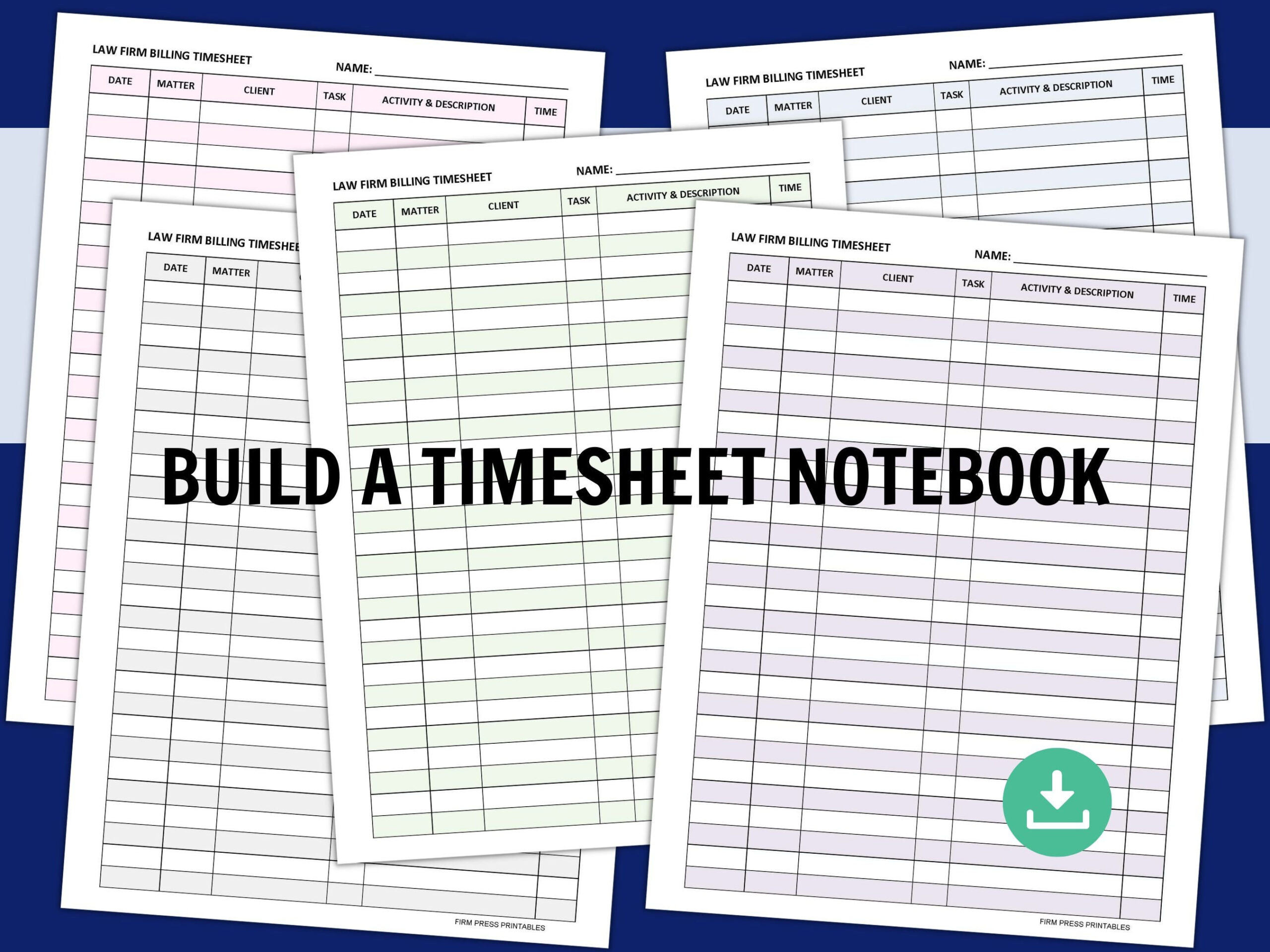sample attorney timesheet template sample attorney timesheet template