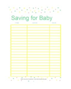 savings tracker